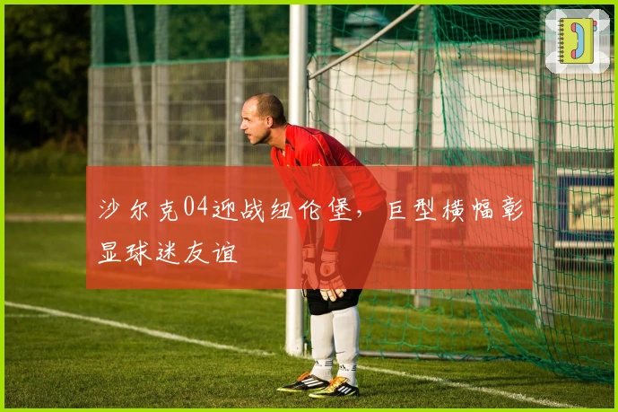 沙尔克04迎战纽伦堡，巨型横幅彰显球迷友谊